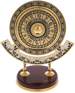 Часы - вечный календарь на яшме, Златоуст